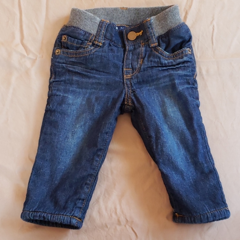 Fleece Lined Baby Gap Jean's 3-6 Months